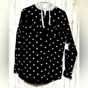 Men’s Disney‎ Jack Skellington button down hoody